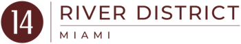River District logo red